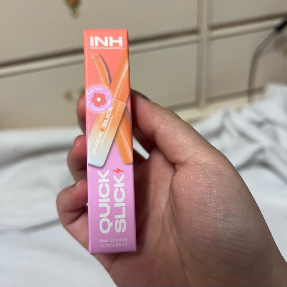 INH Quick Slick Hair Essence Flyaway Fixer 8ml/0.27 Oz Smooth Frizz Feb